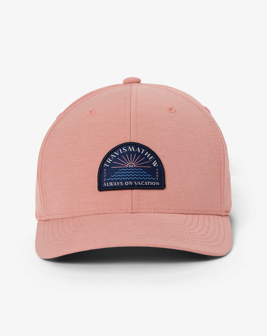 Sea Explorer Snapback Hat Terra Cotta | Travis Mathew Signature