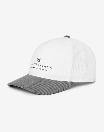 Bike Tour Snapback Hat White | Travis Mathew Trusted