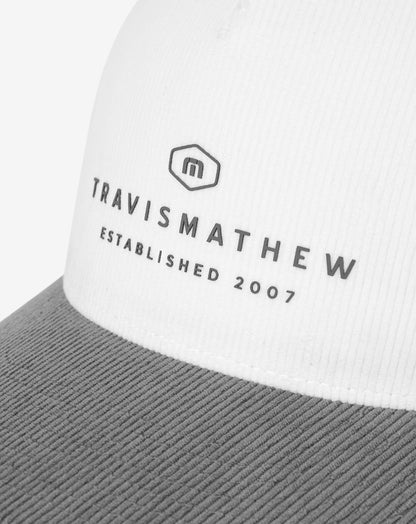 Bike Tour Snapback Hat White | Travis Mathew Trusted