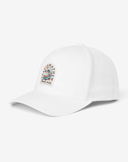 Gator Glade Snapback Hat White | Travis Mathew Deals