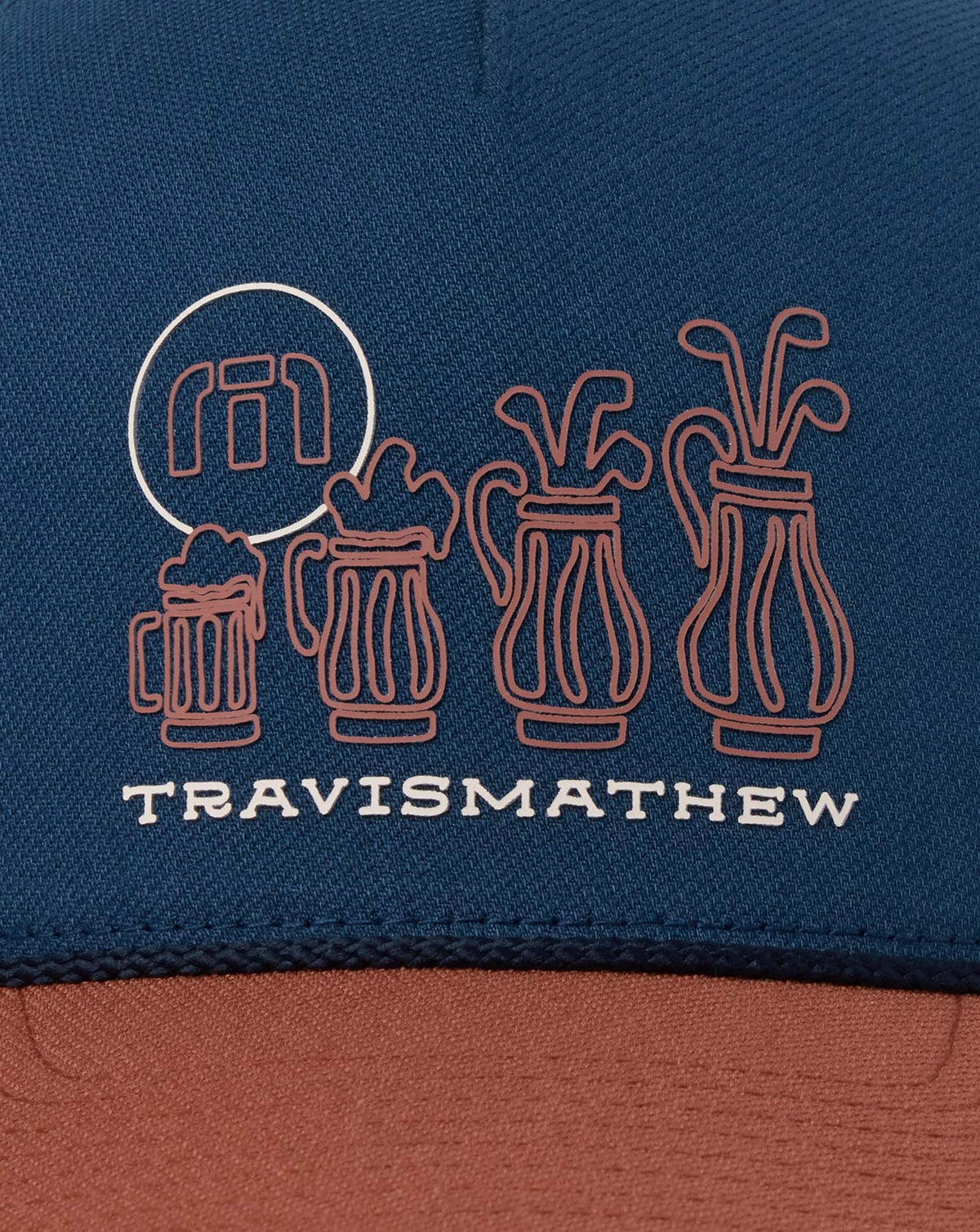 Beerly Beloved Snapback Hat Titan | Travis Mathew New