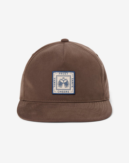 Cheers Snapback Hat Chocolate Brown | Travis Mathew Customer Favorite
