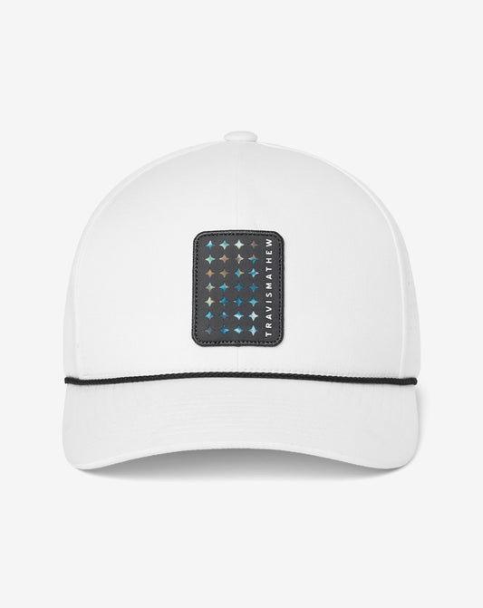 Welcome Tour Snapback Hat White | Travis Mathew Discount