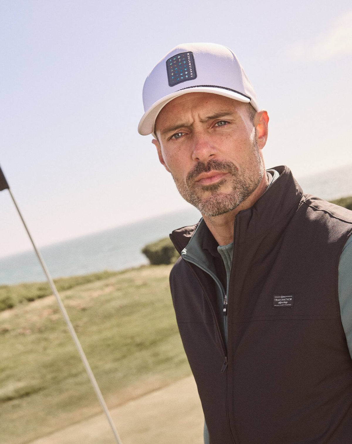 Welcome Tour Snapback Hat White | Travis Mathew Discount