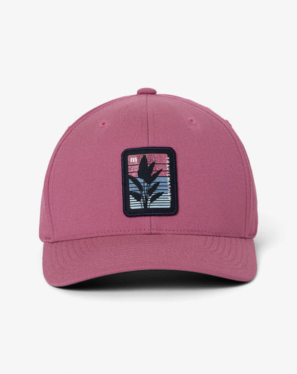 No Schedule Snapback Hat Rose Wine | Travis Mathew Customer Favorite