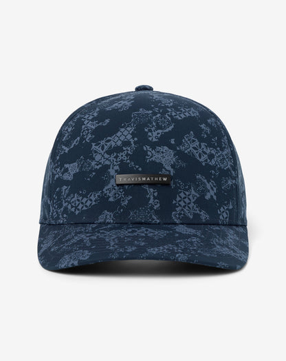 Underwater Canyon Snapback Hat Total Eclipse | Travis Mathew Top Pick