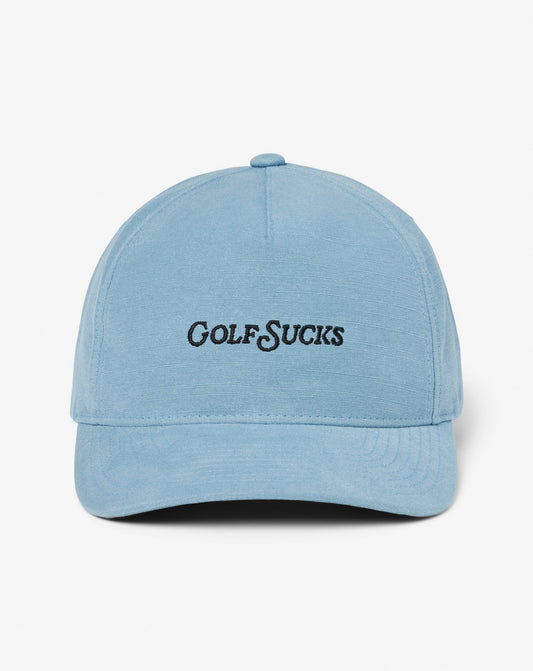 Golf Sucks Snapback Hat Copen Blue | Travis Mathew Latest