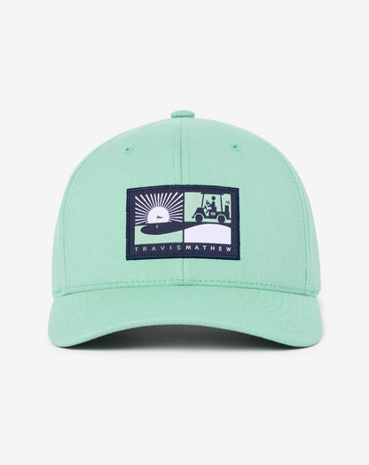Player Parking Only Snapback Hat Wasabi | Travis Mathew Quality