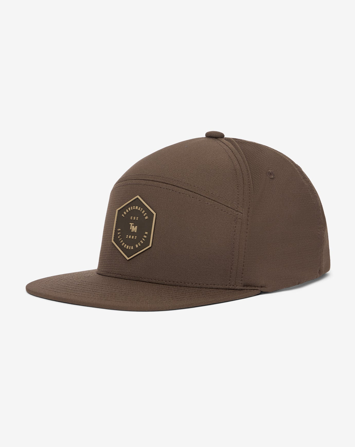 Forward Swing Snapback Hat Chocolate Brown | Travis Mathew Deals