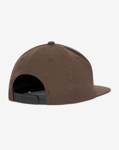 Forward Swing Snapback Hat Chocolate Brown | Travis Mathew Deals