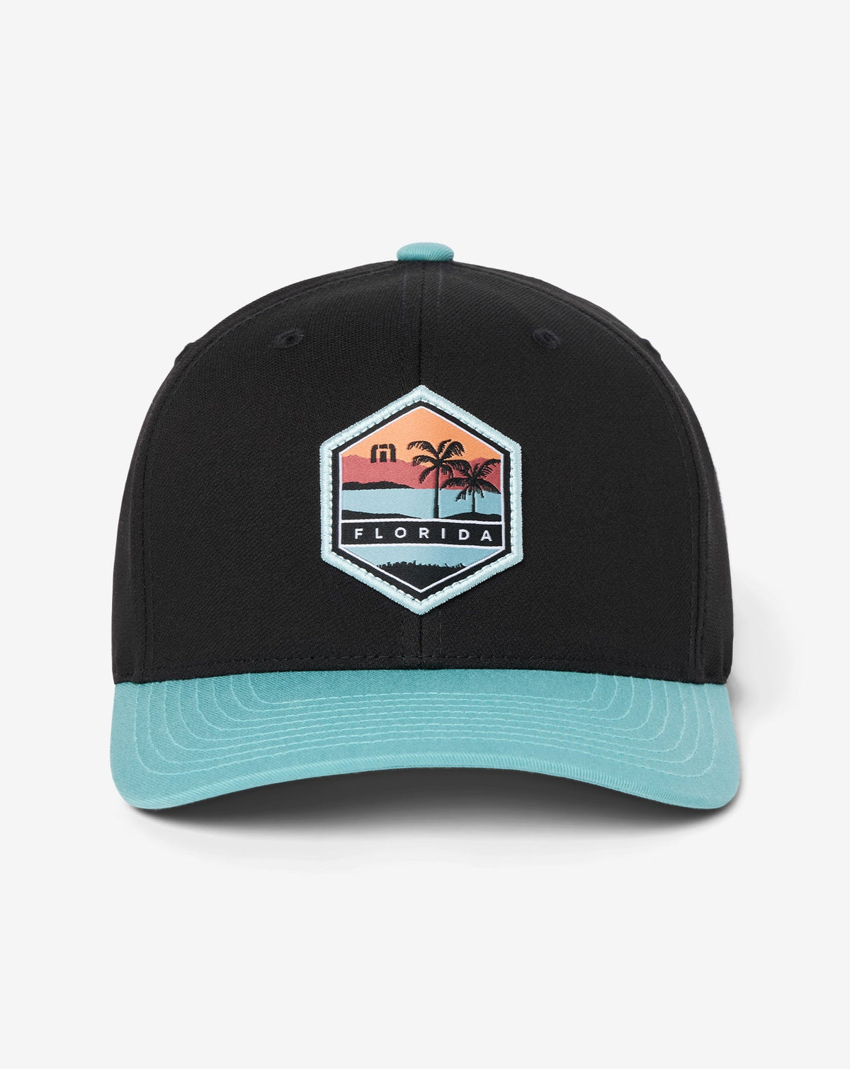 Florida Charm Snapback Hat Black | Travis Mathew Quality