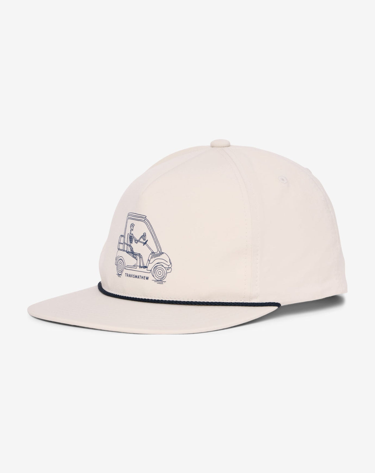 Lost Mapes Snapback Hat Moonbeam | Travis Mathew Signature