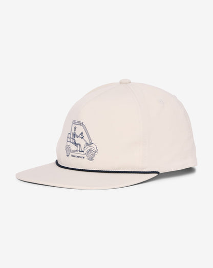 Lost Mapes Snapback Hat Moonbeam | Travis Mathew Signature