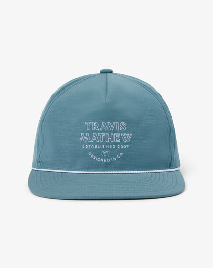 Hidden Agenda Snapback Hat Captains Blue | Travis Mathew Essential