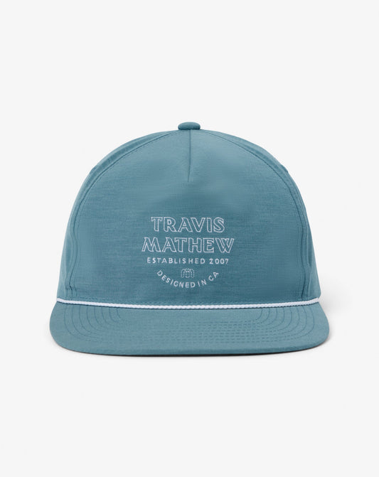 Hidden Agenda Snapback Hat Captains Blue | Travis Mathew Essential