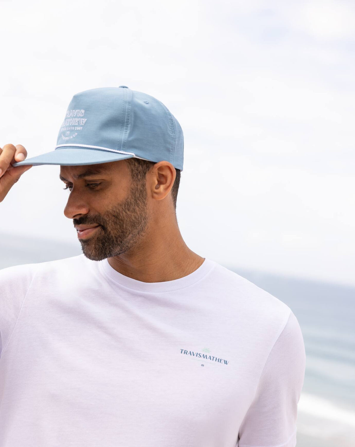 Hidden Agenda Snapback Hat Captains Blue | Travis Mathew Essential