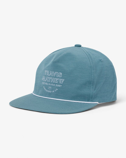 Hidden Agenda Snapback Hat Captains Blue | Travis Mathew Essential