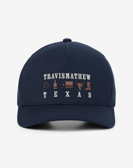Texas Toasty Snapback Hat Total Eclipse | Travis Mathew Customer Favorite