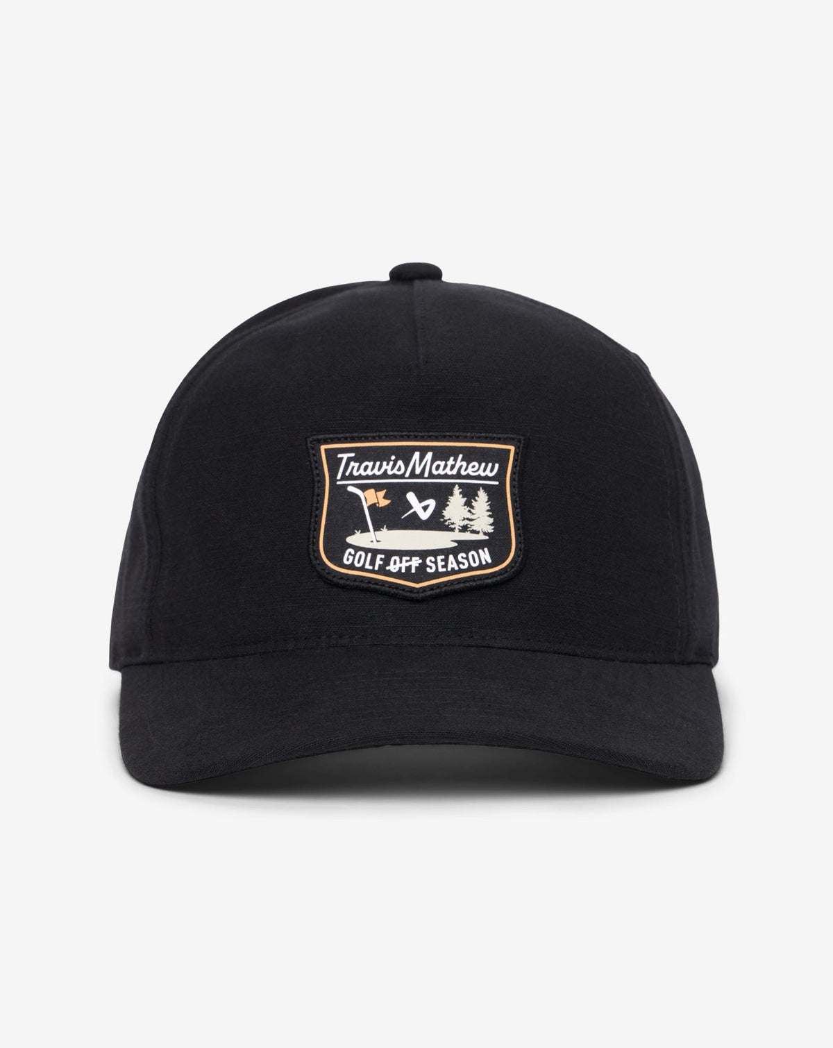 Lucky Shot Snapback Hat Black | Travis Mathew Everyday