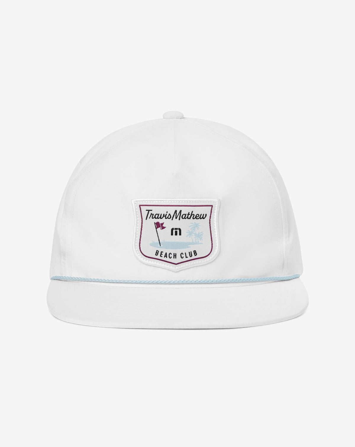 TM Beach Club Snapback Hat White | Travis Mathew Recommended