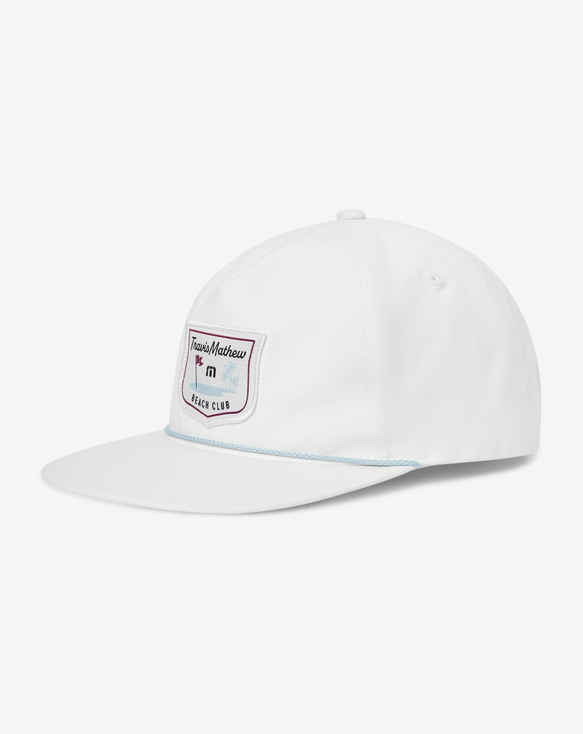 TM Beach Club Snapback Hat White | Travis Mathew Recommended