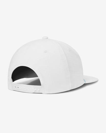 TM Beach Club Snapback Hat White | Travis Mathew Recommended