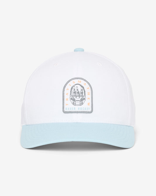 Glove Save Snapback Hat White | Travis Mathew New