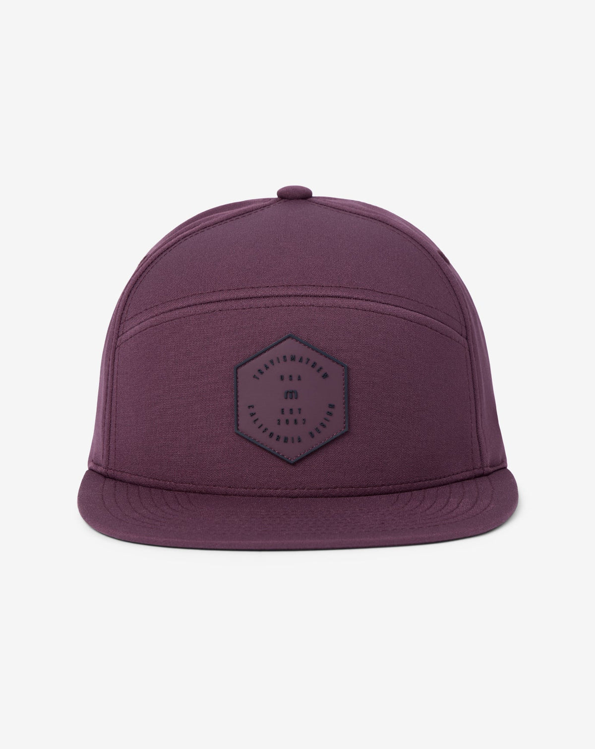 Triple Threat Snapback Hat Mauve Wine | Travis Mathew Customer Favorite