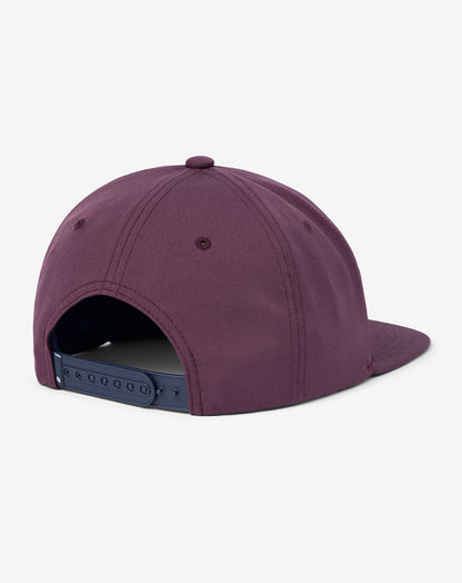Triple Threat Snapback Hat Mauve Wine | Travis Mathew Customer Favorite