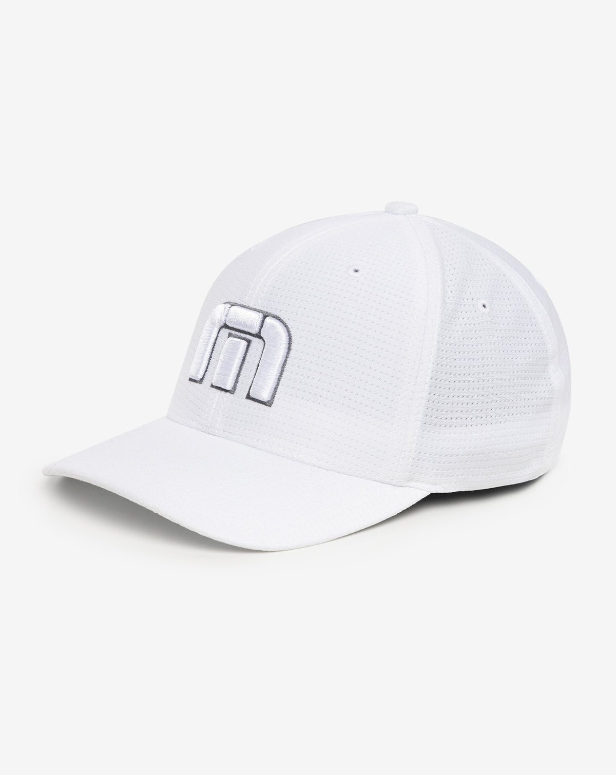 B-Bahamas Fitted Hat White | Travis Mathew Best Seller