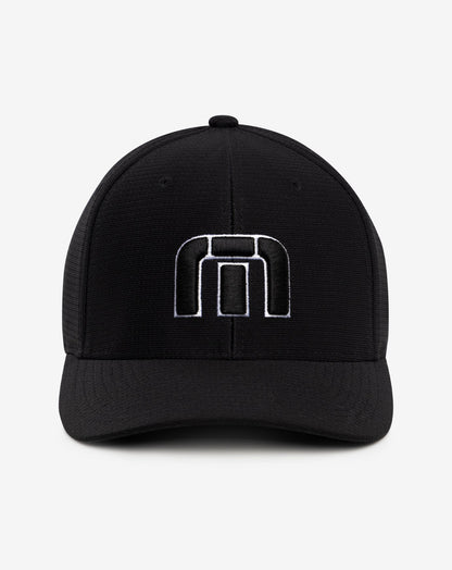 B-Bahamas Fitted Hat Black | Travis Mathew Best Seller