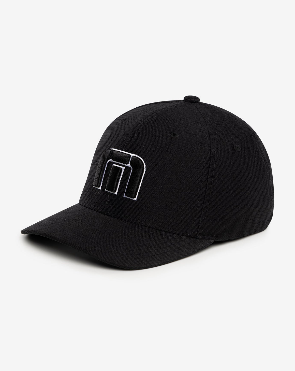 B-Bahamas Fitted Hat Black | Travis Mathew Best Seller