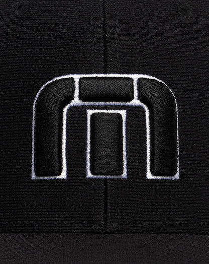 B-Bahamas Fitted Hat Black | Travis Mathew Best Seller