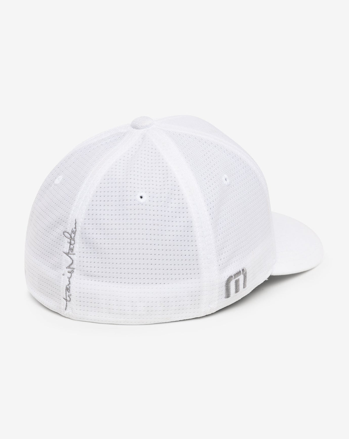 Nassau Fitted Hat White | Travis Mathew Classic