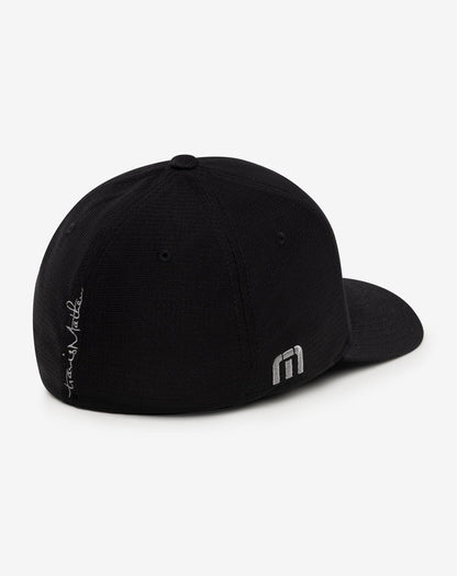 Nassau Fitted Hat Black | Travis Mathew Top Pick