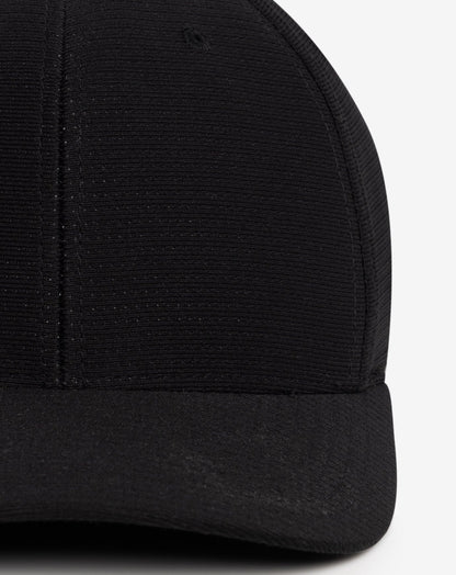 Nassau Fitted Hat Black | Travis Mathew Top Pick