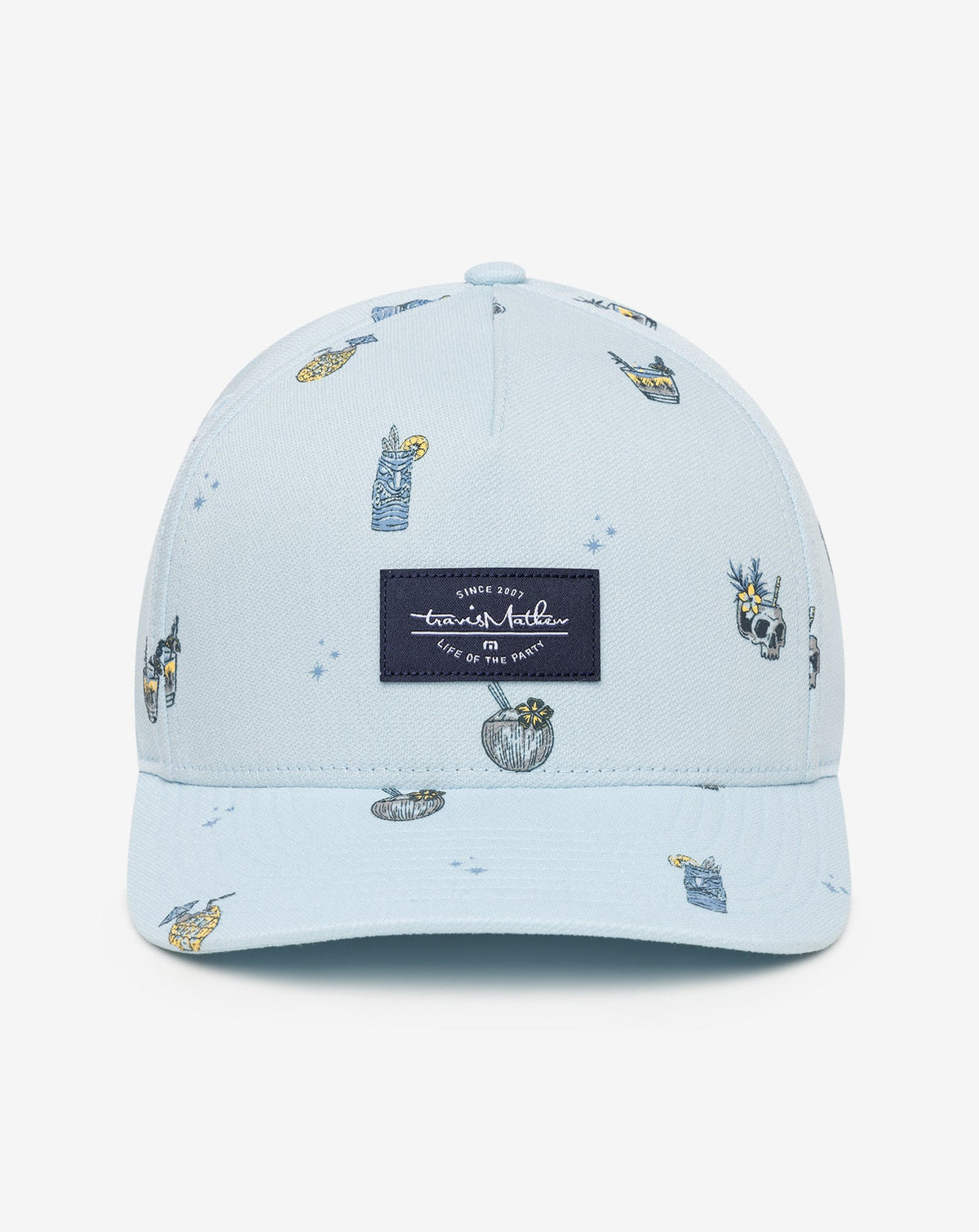 Paradise Cove Fitted Hat Dream Blue | Travis Mathew Value