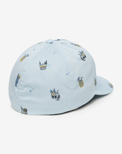 Paradise Cove Fitted Hat Dream Blue | Travis Mathew Value