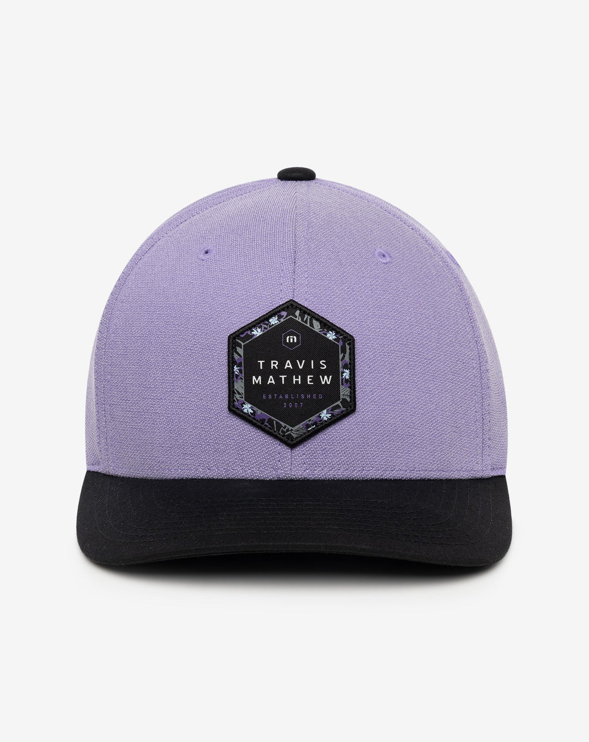 Tall Bamboo Fitted Hat Heather Imperial | Travis Mathew Classic