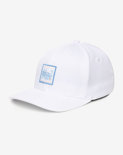In The Line Up Fitted Hat White | Travis Mathew Latest
