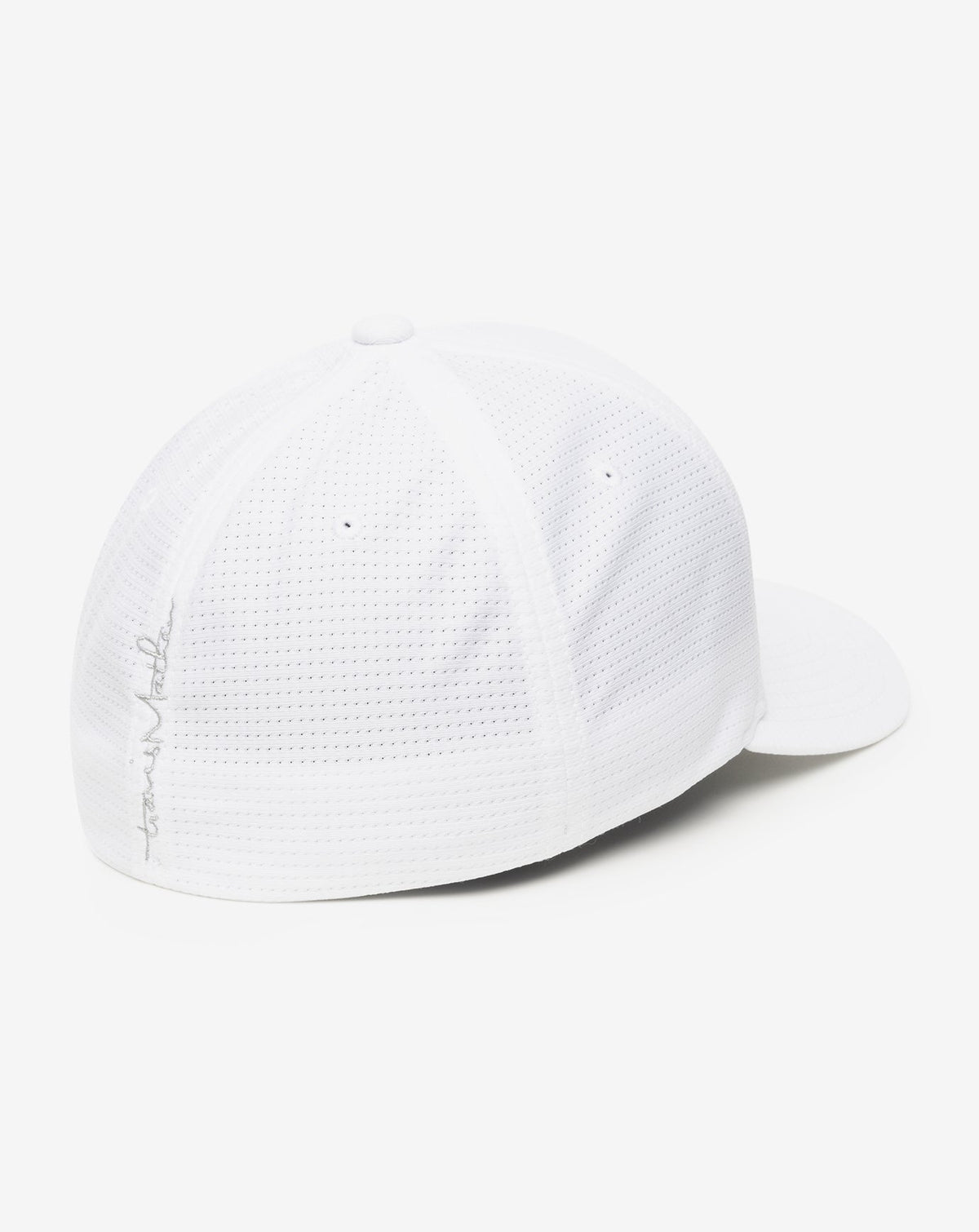 Hop Boulders Fitted Hat White | Travis Mathew Featured