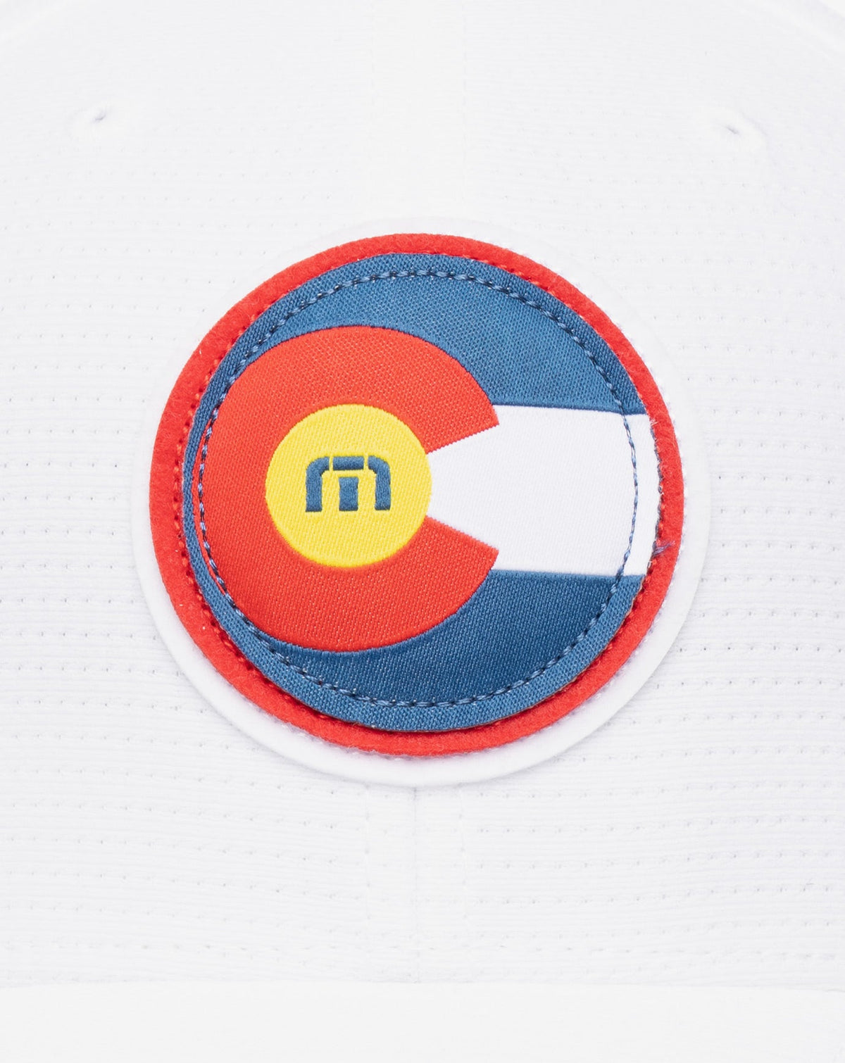 Hop Boulders Fitted Hat White | Travis Mathew Featured