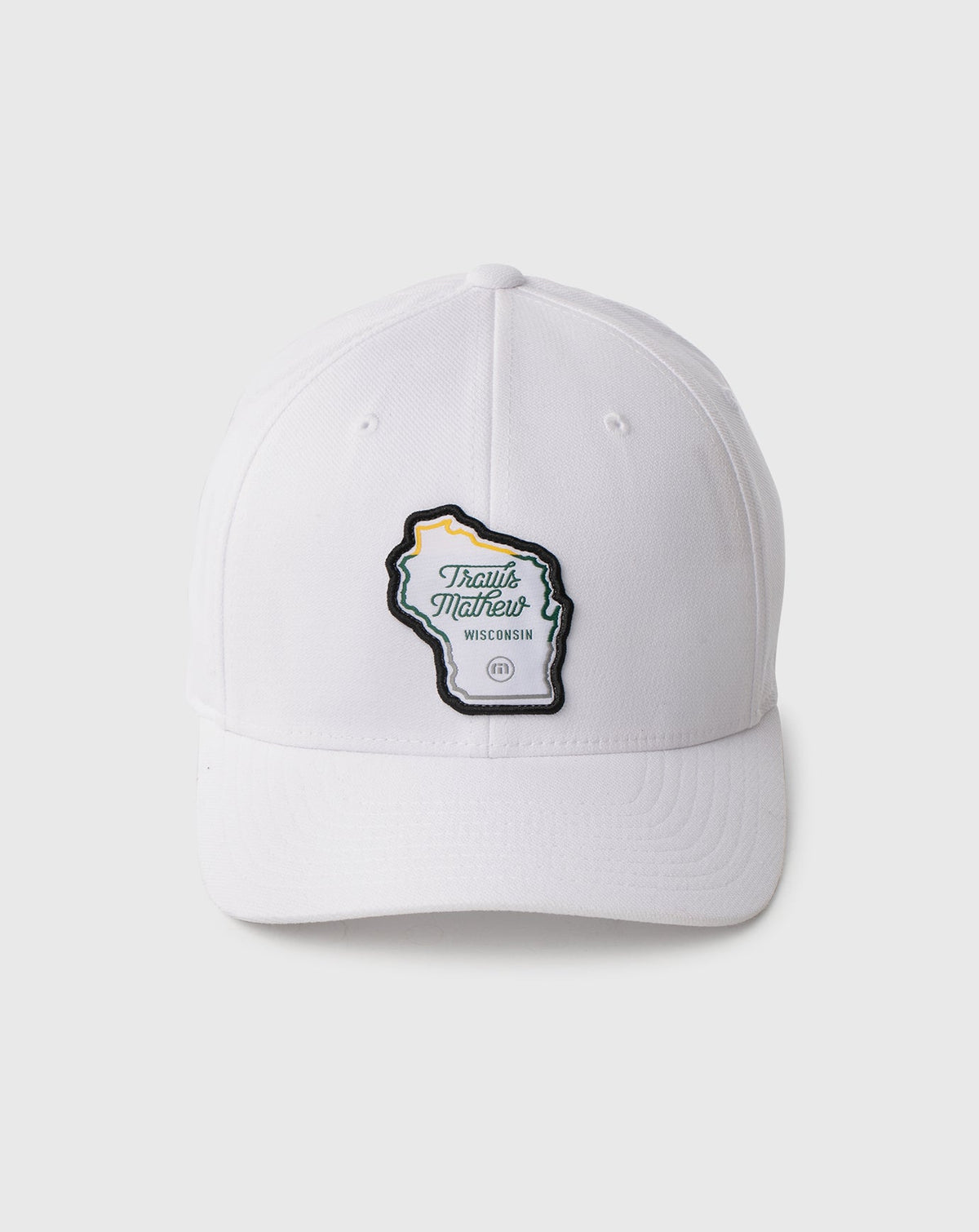 Pavilion Fitted Hat White | Travis Mathew Smart Buy