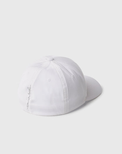 Pavilion Fitted Hat White | Travis Mathew Smart Buy
