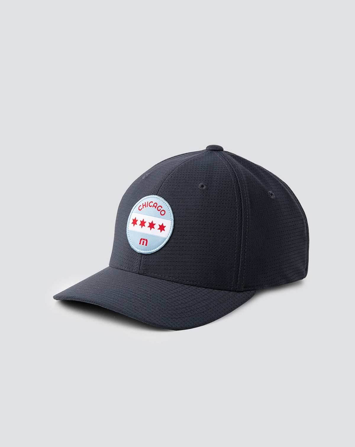 Wonder City Fitted Hat Navy | Travis Mathew Top Pick