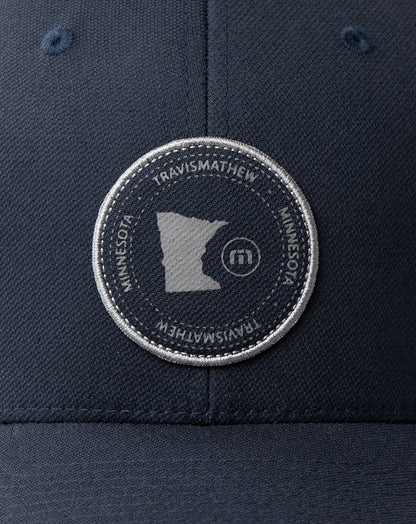 Oh For Sure Fitted Hat Blue Nights | Travis Mathew Trending