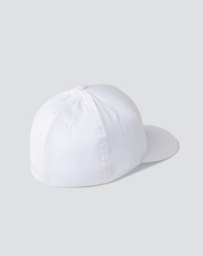 Fosse Fitted Hat White | Travis Mathew New