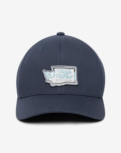 Sunbreaks Fitted Hat Blue Nights | Travis Mathew Quality