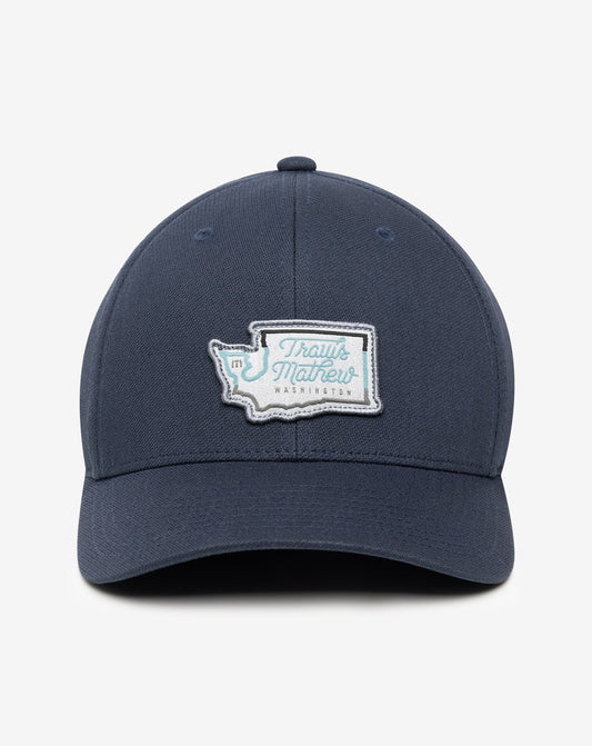 Sunbreaks Fitted Hat Blue Nights | Travis Mathew Quality
