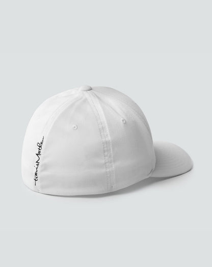 East Coast Time Fitted Hat White | Travis Mathew Great Value